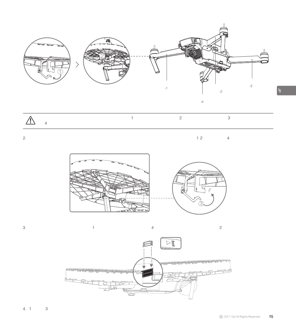 DJI Mavic Propeller Cage User Manual | Page 17 / 52