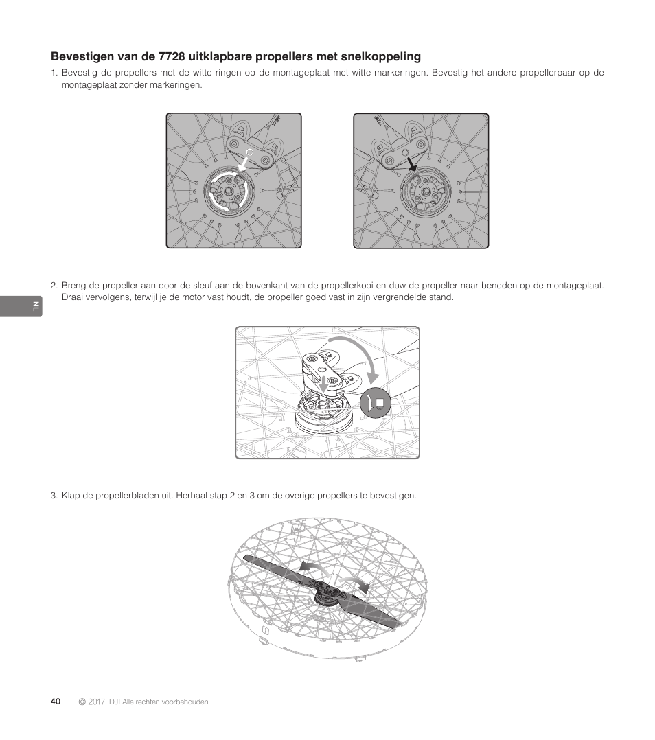 DJI Mavic Propeller Cage User Manual | Page 42 / 52