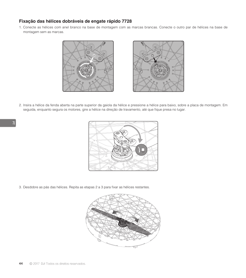 DJI Mavic Propeller Cage User Manual | Page 46 / 52