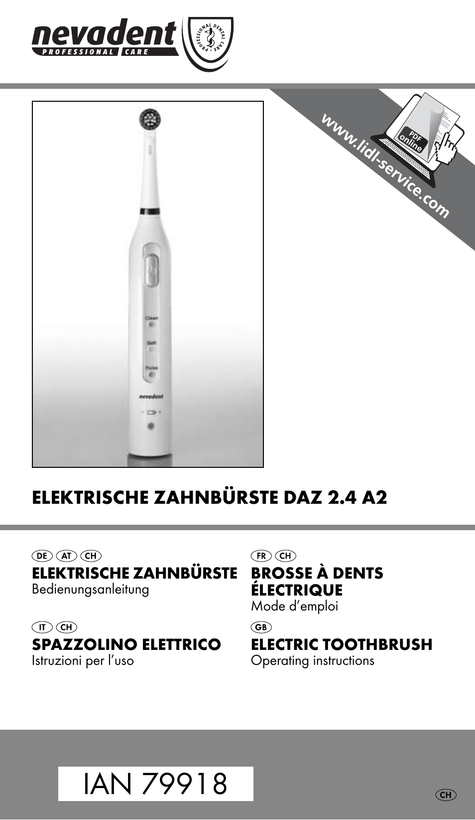 Dentalux DAZ 2.4 A2 User Manual | 74 pages