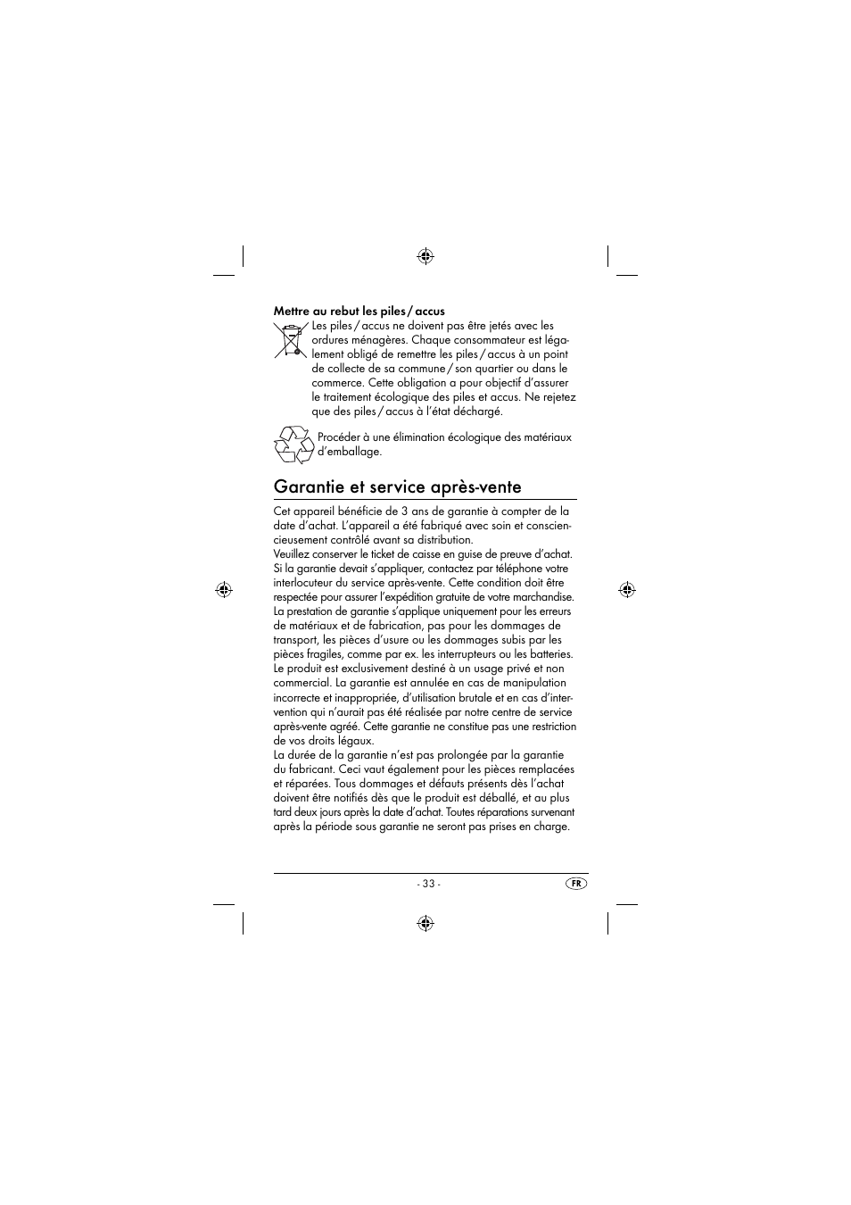 Garantie et service après-vente | Dentalux DAZ 2.4 A2 User Manual | Page 36 / 74