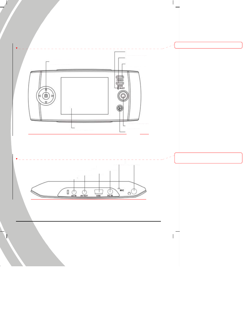 4 about the camera, Front view, Top view | Back view | DXG Technology DXG Digital Camera User Manual | Page 10 / 60