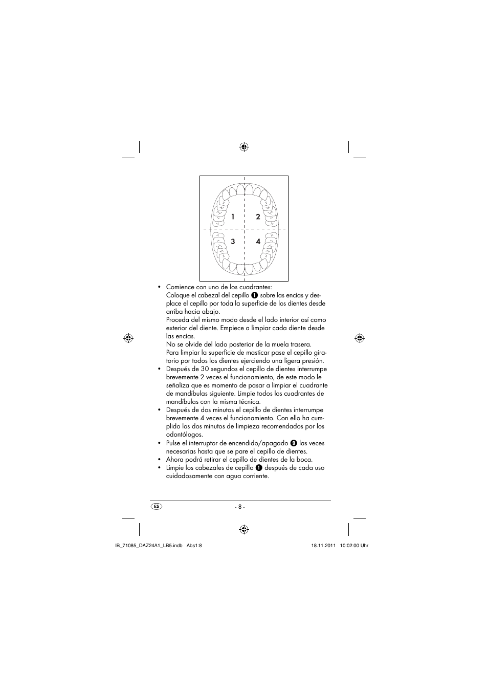 Dentalux DAZ 2.4 A1 User Manual | Page 10 / 76