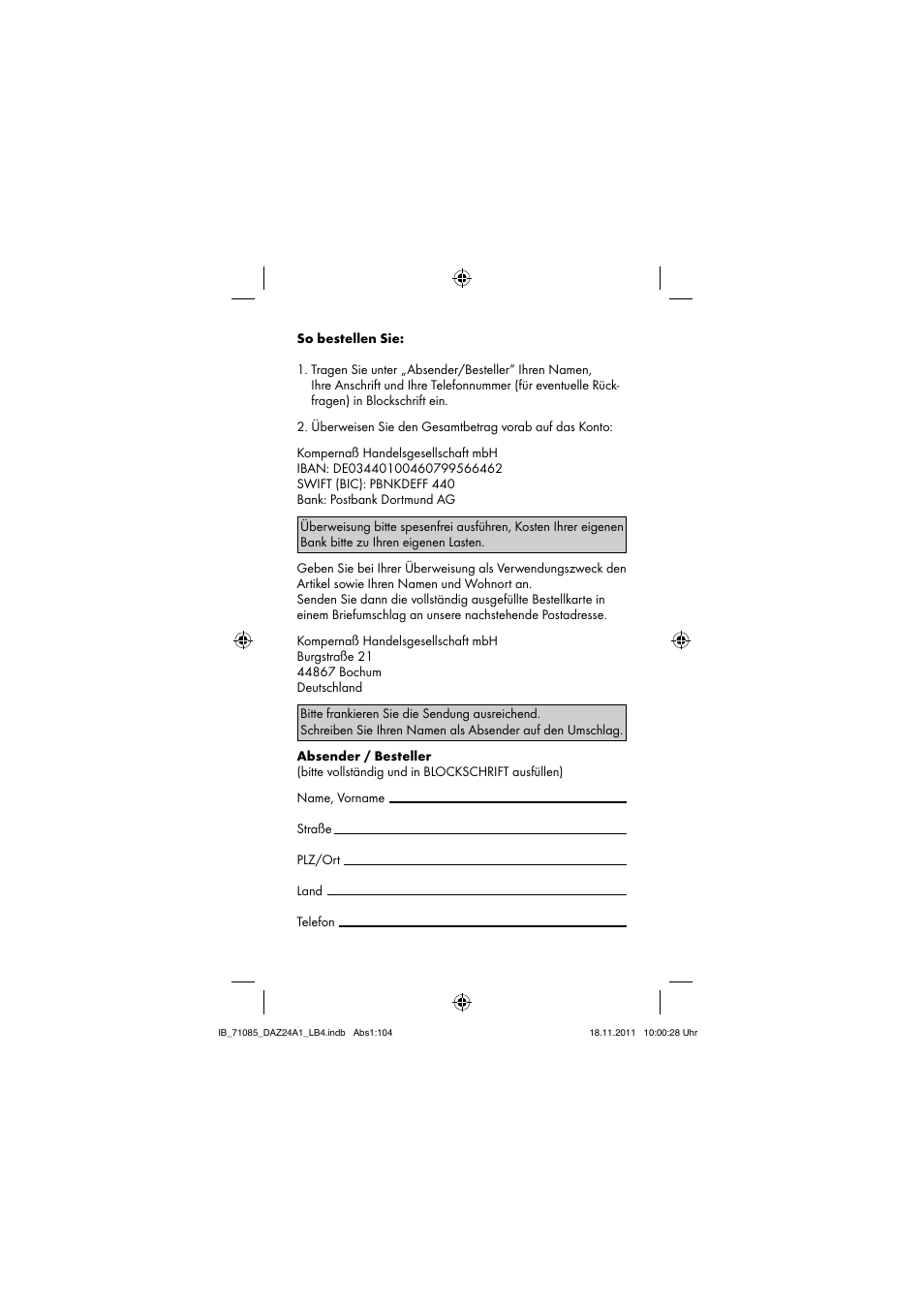 Dentalux DAZ 2.4 A1 User Manual | Page 106 / 106