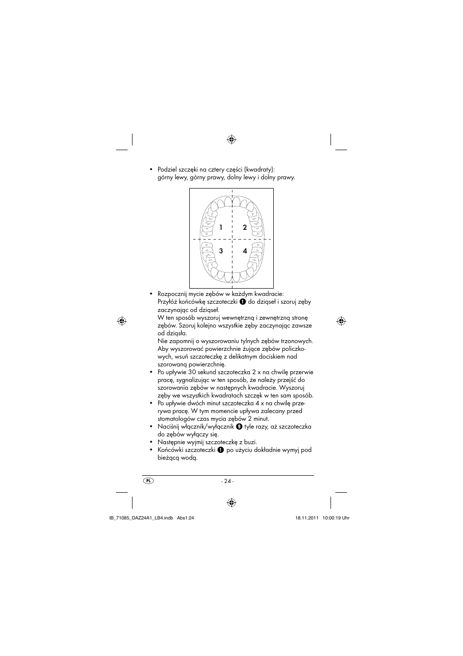 Dentalux DAZ 2.4 A1 User Manual | Page 26 / 106