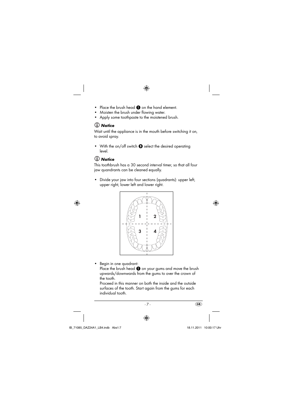 Dentalux DAZ 2.4 A1 User Manual | Page 9 / 106