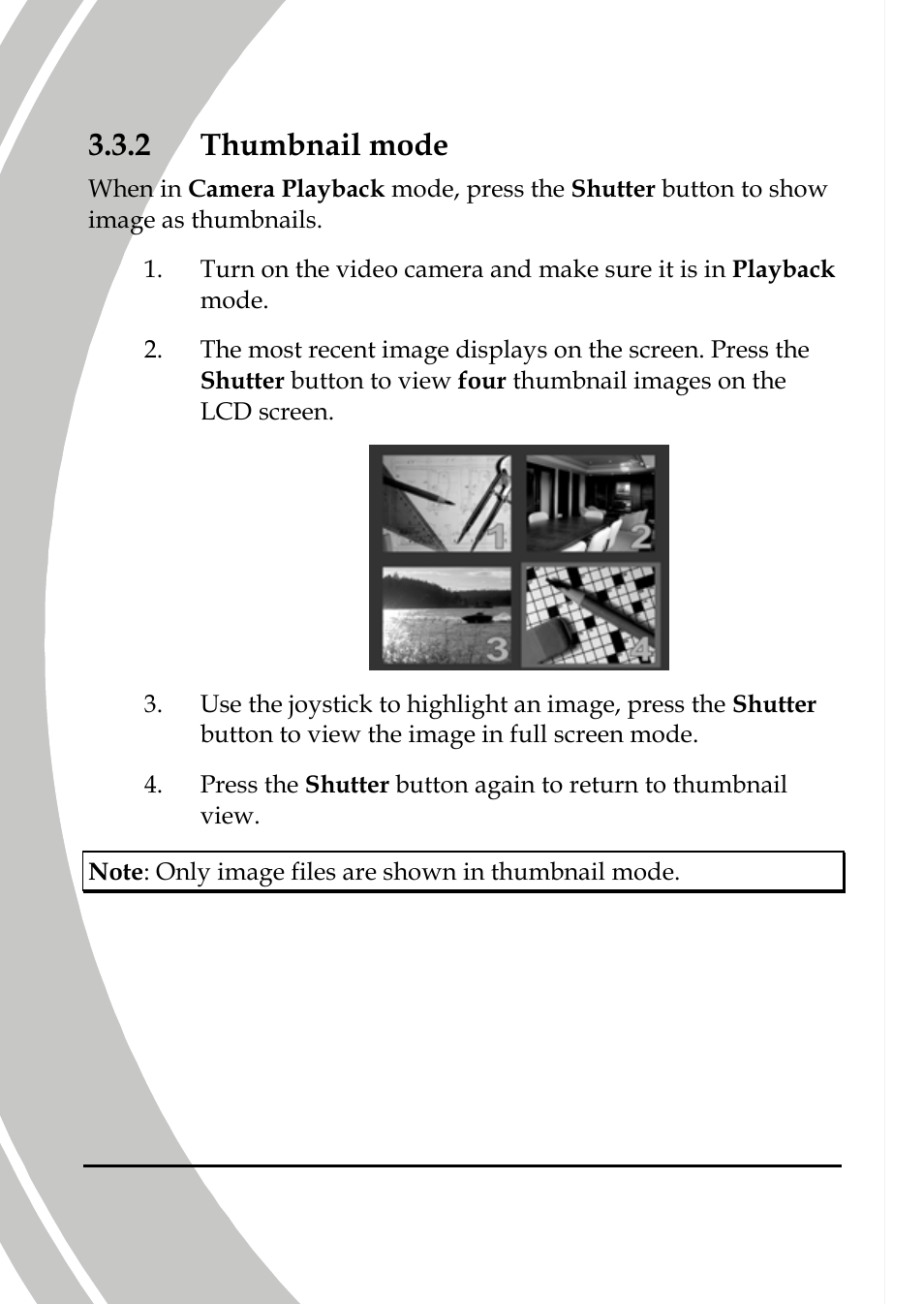 Thumbnail mode, 2 thumbnail mode | DXG Technology DXG-589V User Manual | Page 48 / 105