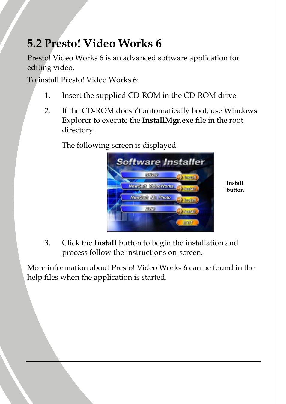 Presto! video works 6, 2 presto! video works 6 | DXG Technology DXG-589V User Manual | Page 92 / 105