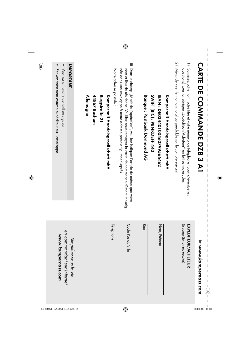 Ca rte de commande dzb 3 a1 | Dentalux DZB 3 A1 User Manual | Page 11 / 24