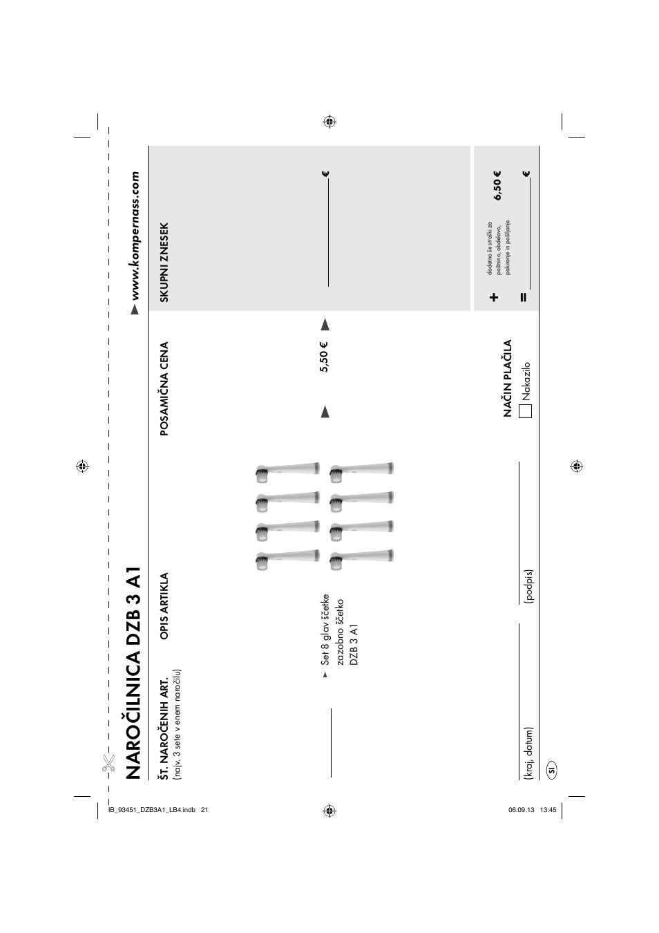 Nar očilnic a dzb 3 a1 | Dentalux DZB 3 A1 User Manual | Page 24 / 40