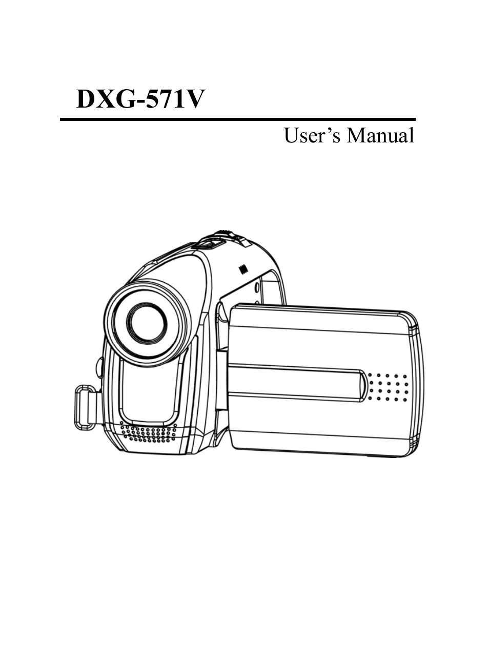 DXG Technology DXG-571V User Manual | 49 pages