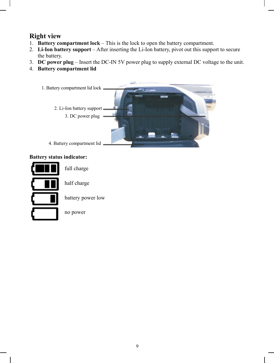Right view | DXG Technology DXG-571V User Manual | Page 10 / 49