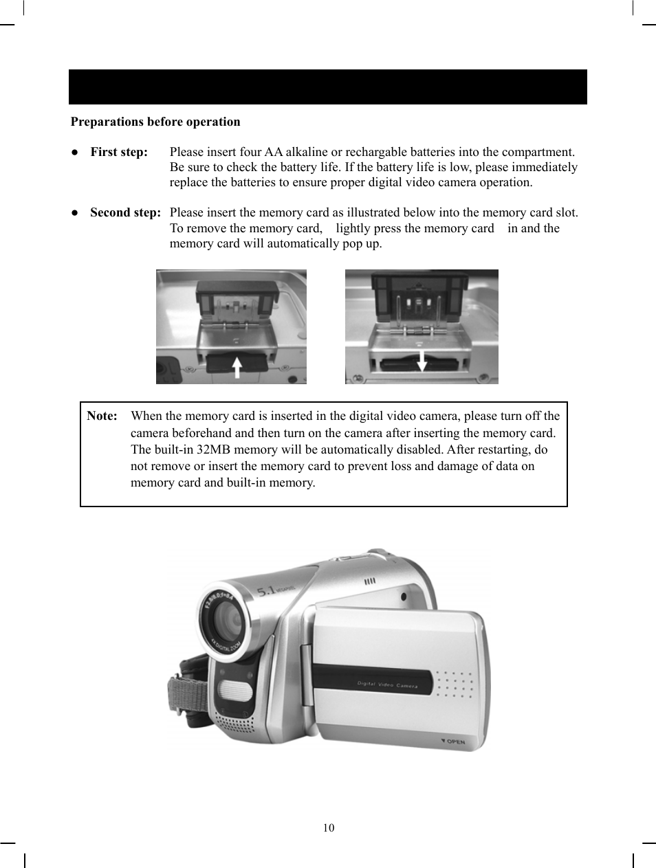 How to use your digial video camera | DXG Technology DXG-571V User Manual | Page 11 / 49