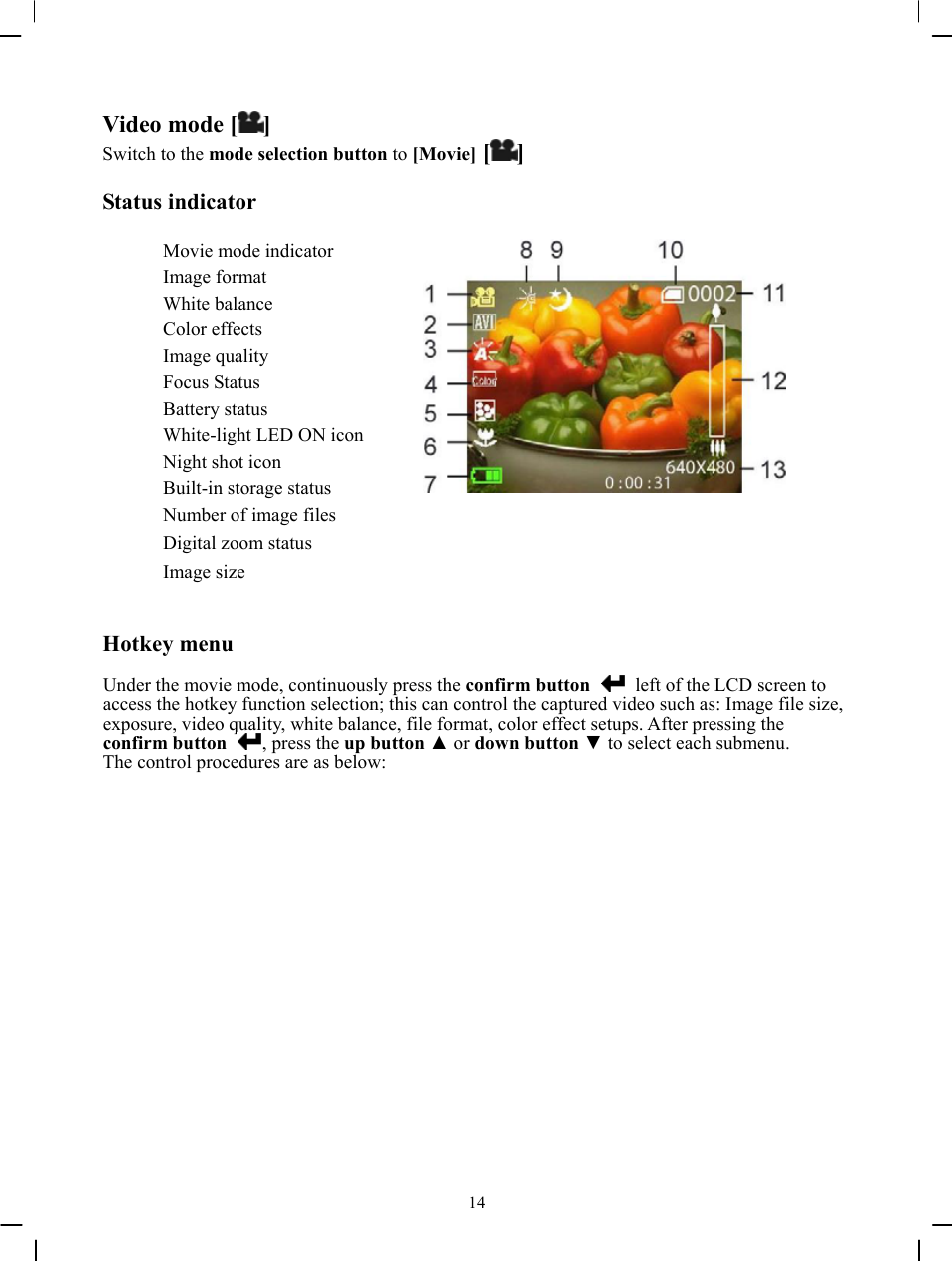 Video mode | DXG Technology DXG-571V User Manual | Page 15 / 49