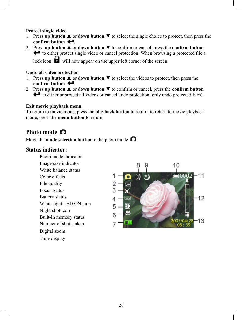 Photo mode | DXG Technology DXG-571V User Manual | Page 21 / 49