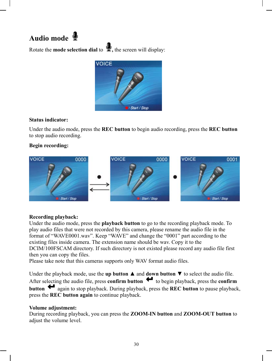 Audio mode | DXG Technology DXG-571V User Manual | Page 31 / 49