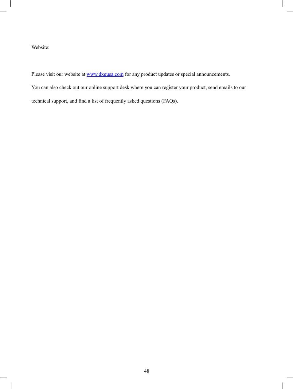 DXG Technology DXG-571V User Manual | Page 49 / 49