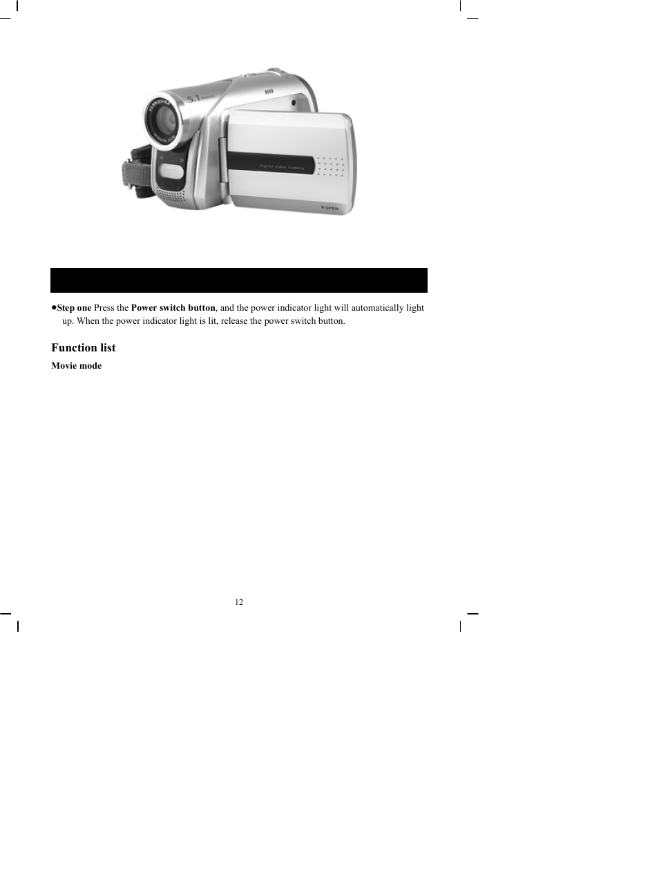 Movie mode, Using this digital video camera | DXG Technology DXG-505V User Manual | Page 13 / 60