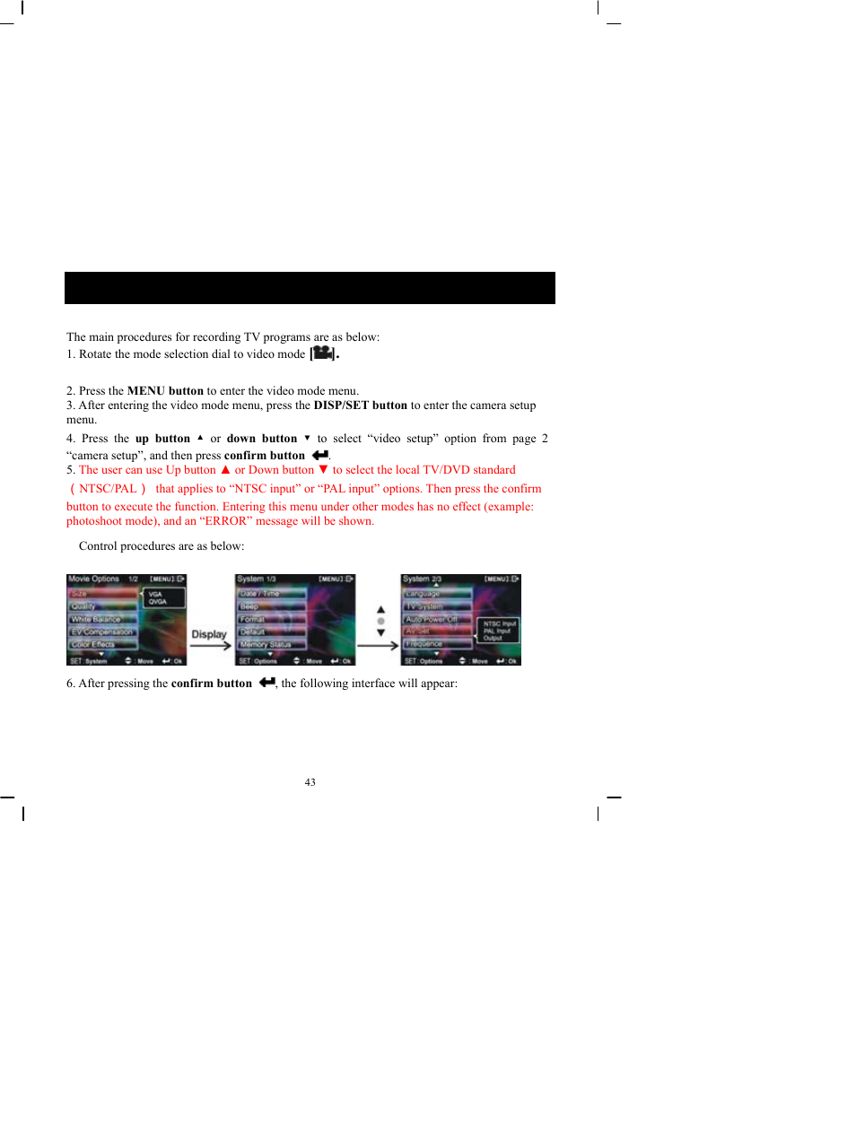 How to record tv programs | DXG Technology DXG-505V User Manual | Page 44 / 60