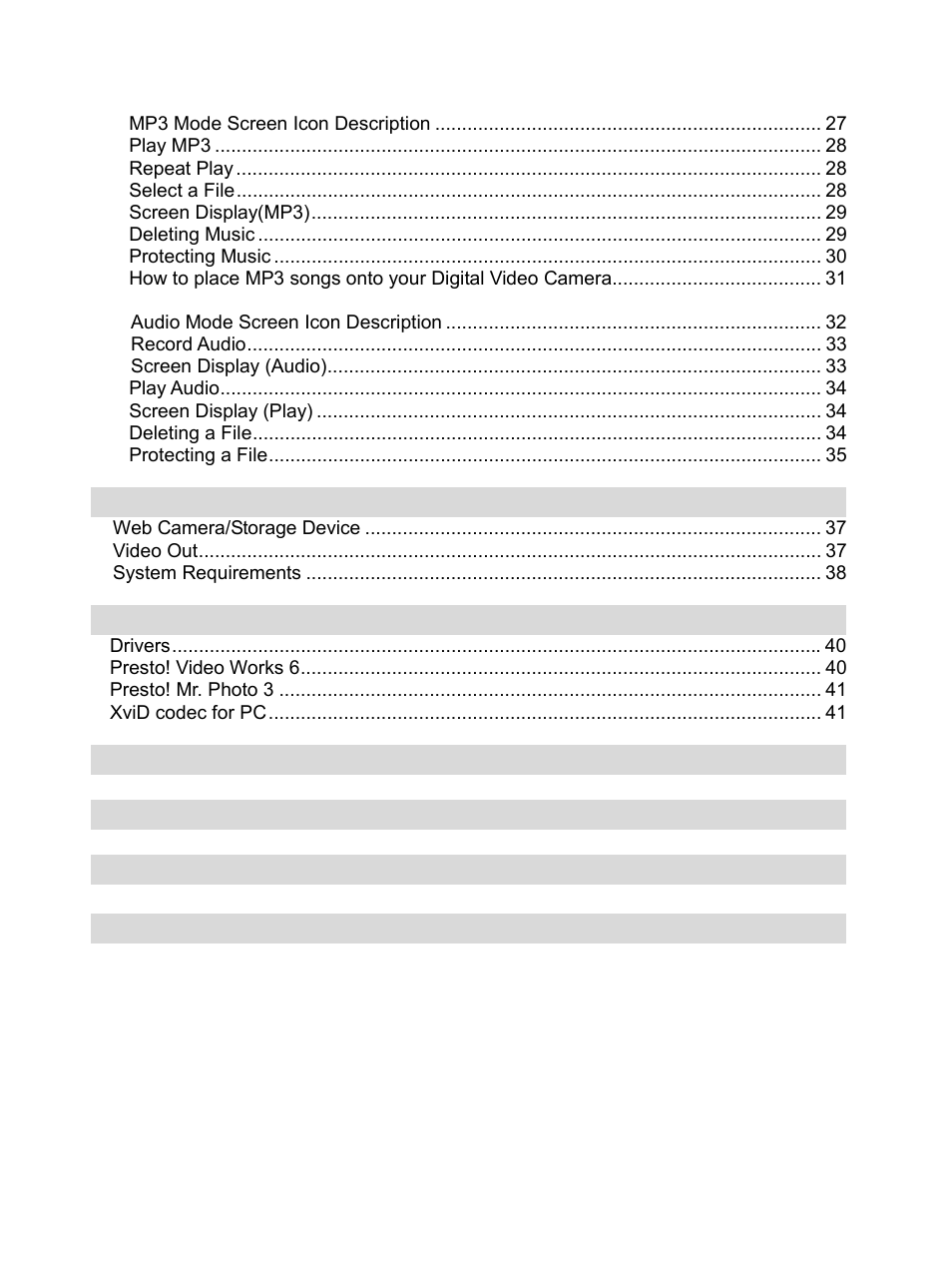 DXG Technology DXG-506V User Manual | Page 4 / 50