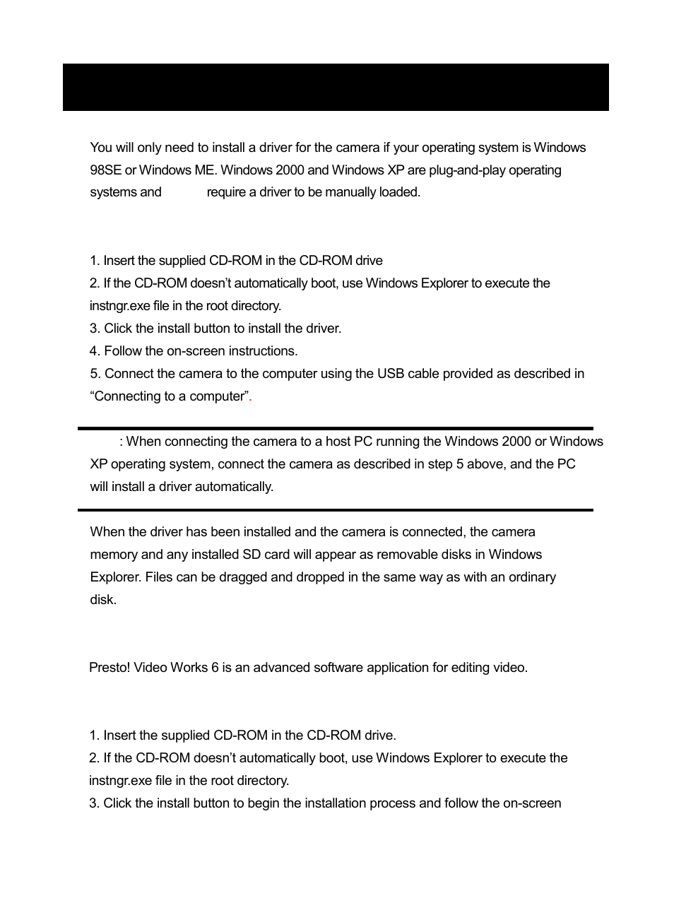 Driver installation | DXG Technology DXG-506V User Manual | Page 41 / 50