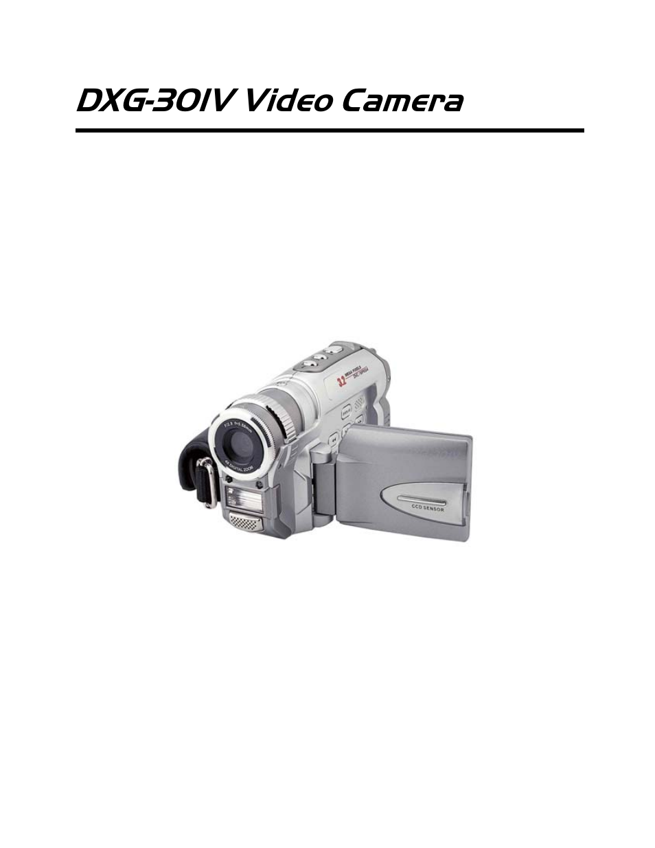 DXG Technology DXG-301V User Manual | 54 pages