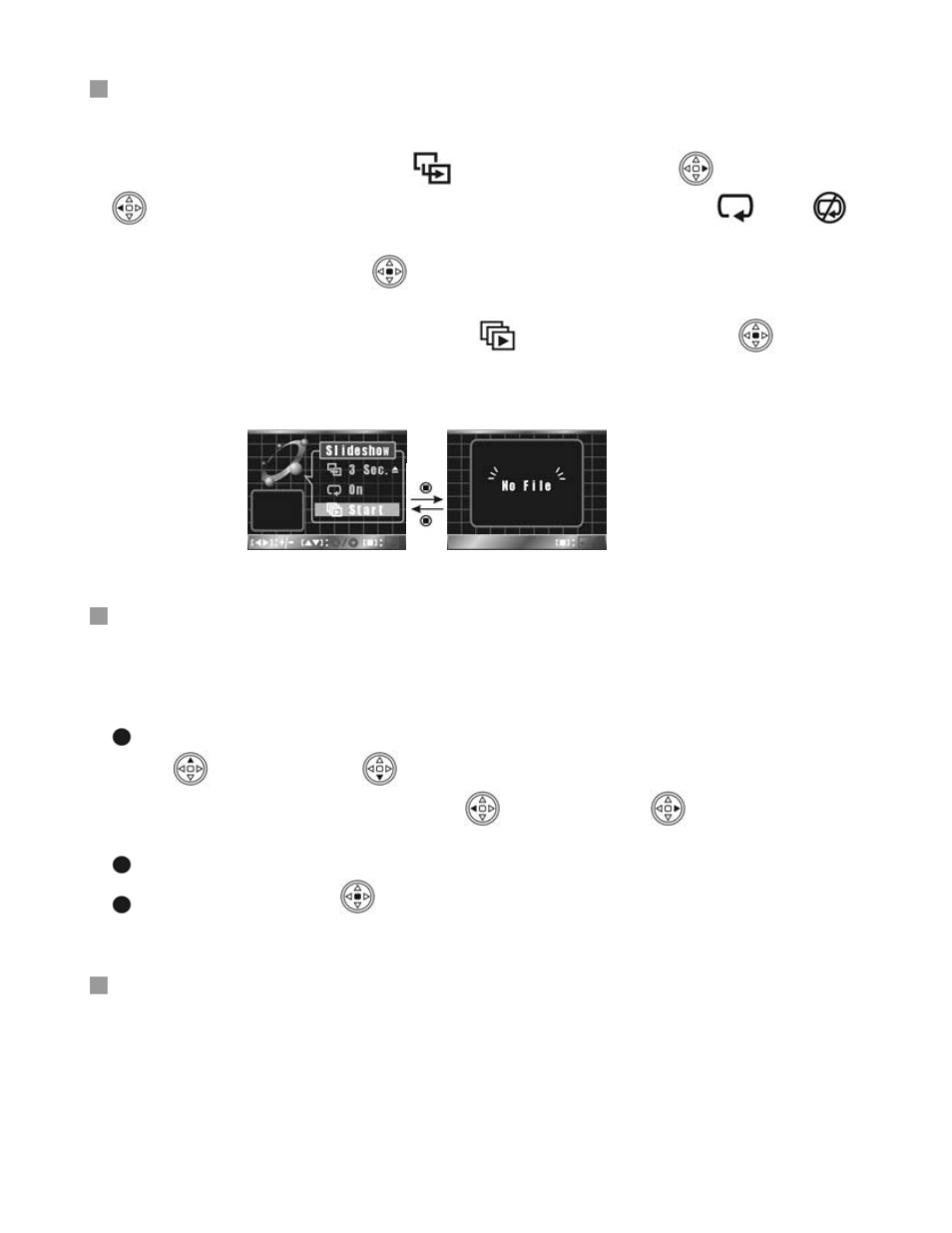 Slideshow, Dpof, Removable device | DXG Technology DXG-301V User Manual | Page 39 / 54