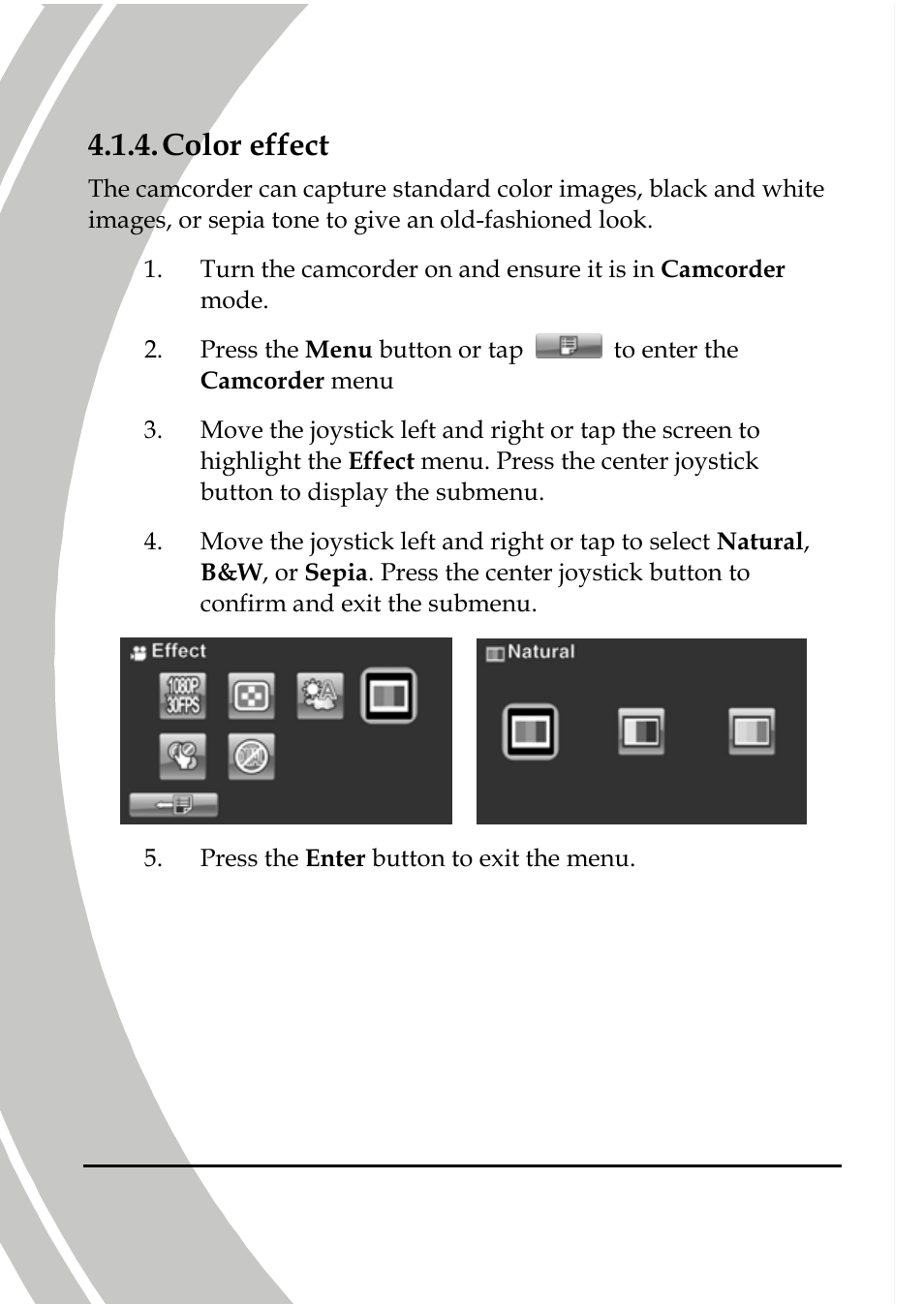 Color effect | DXG Technology DXG-A85V HD User Manual | Page 48 / 78