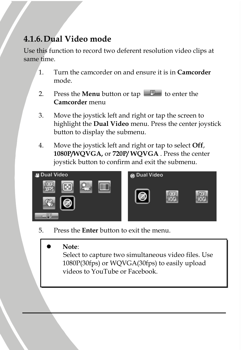 Dual video mode | DXG Technology DXG-A85V HD User Manual | Page 50 / 78