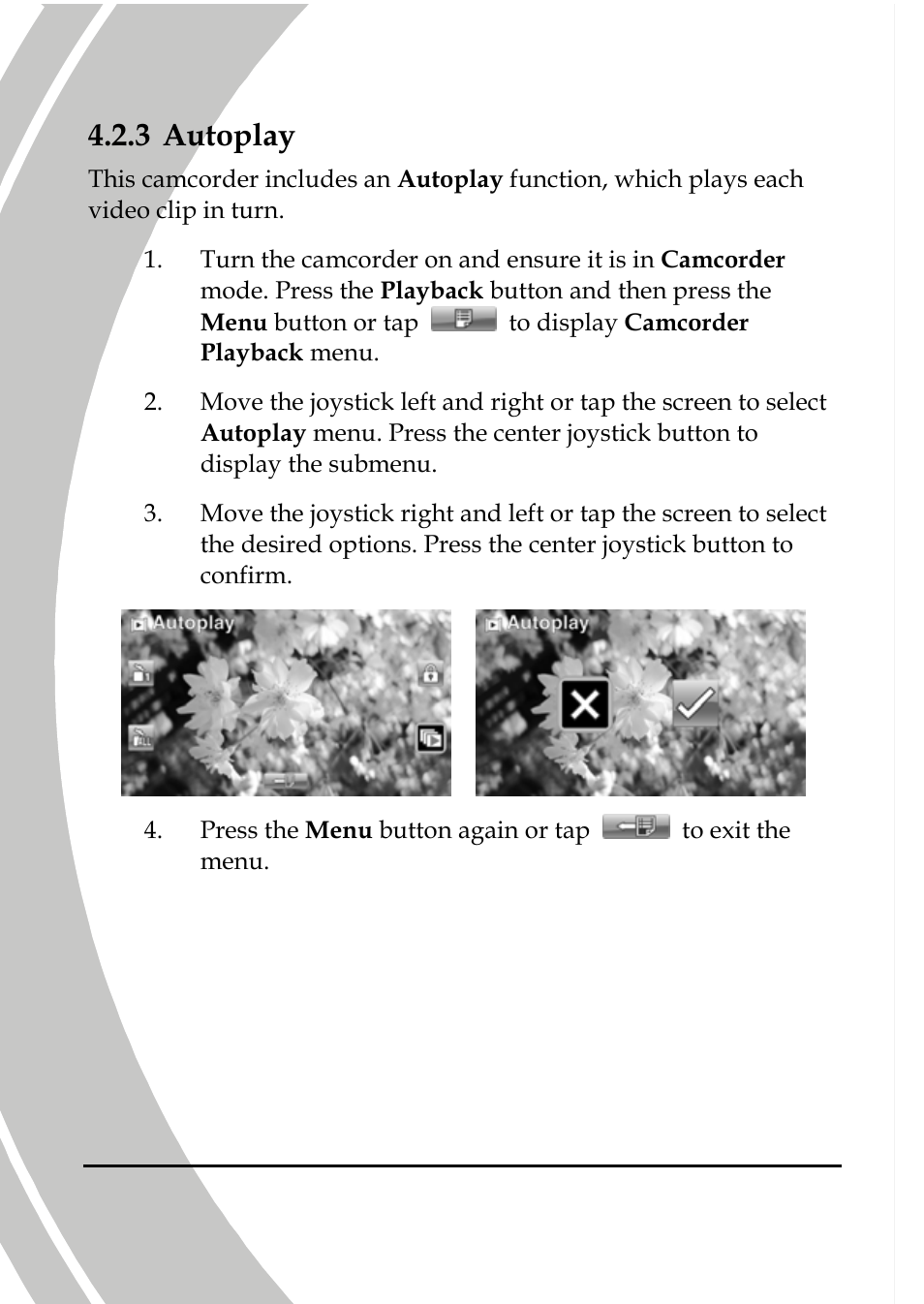 Autoplay, 3 autoplay | DXG Technology DXG-A85V HD User Manual | Page 54 / 78