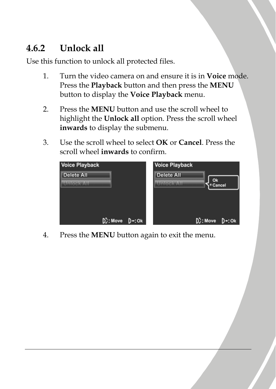 Unlock all, 2 unlock all | DXG Technology DXG-565V User Manual | Page 75 / 98