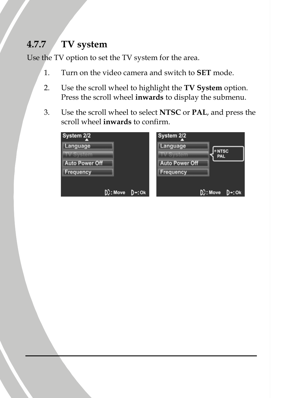 Tv system, 7 tv system | DXG Technology DXG-565V User Manual | Page 80 / 98