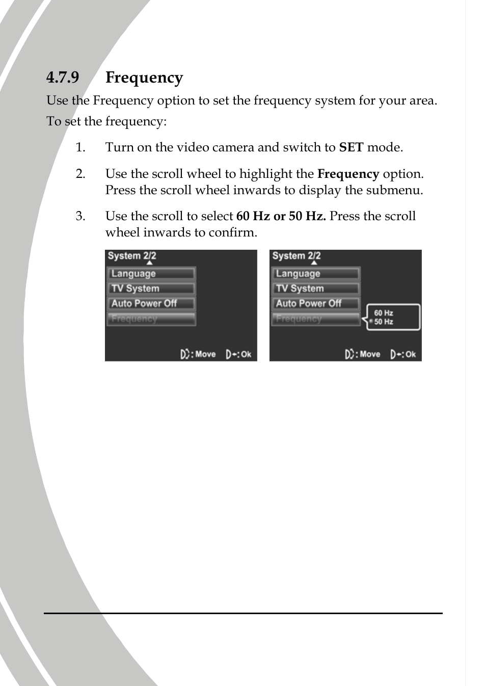 Frequency, 9 frequency | DXG Technology DXG-565V User Manual | Page 82 / 98