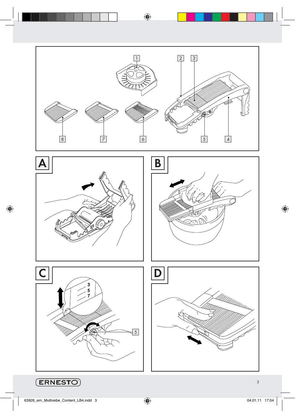 Ernesto Z28071 User Manual | 24 pages