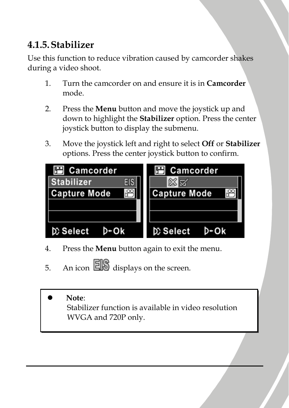 Stabilizer | DXG Technology DXG-595V User Manual | Page 53 / 85