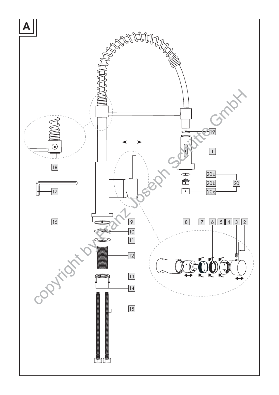 Copyright by franz joseph schütte gmbh | Ernesto 78580/III User Manual | Page 22 / 26
