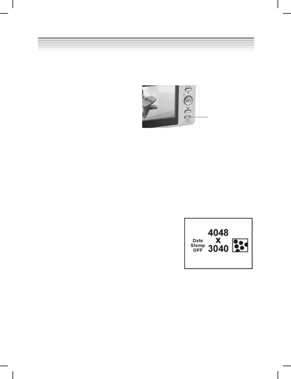 Using the setup menus, 1 camera menu | DXG Technology DXG-538 User Manual | Page 33 / 52