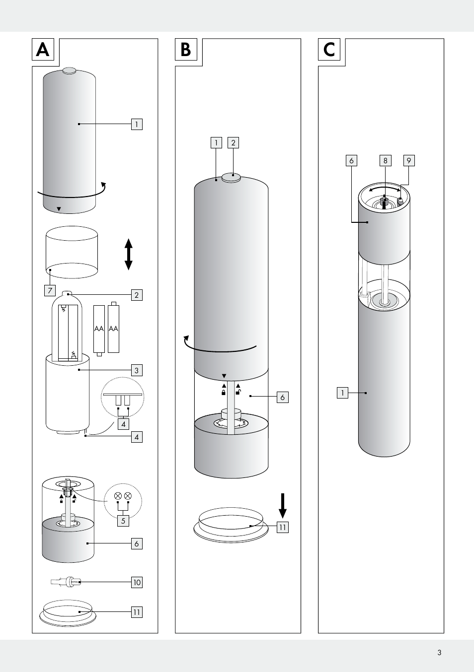 Ca b | Ernesto Z30264 User Manual | Page 3 / 27