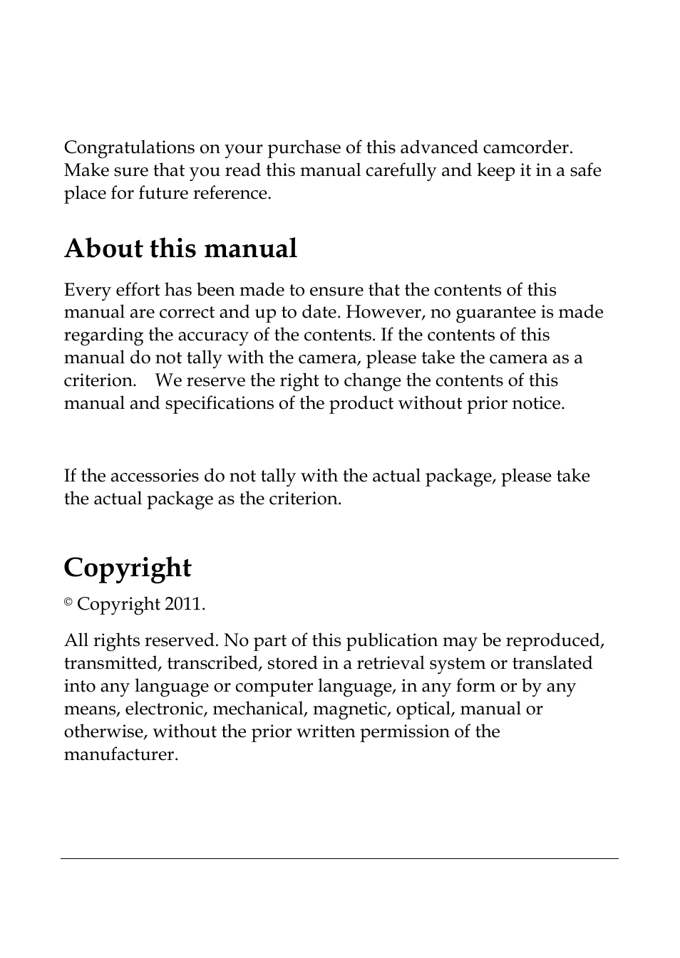 Preface, About this manual, Copyright | DXG Technology TWIST HD DXG-599V User Manual | Page 2 / 34