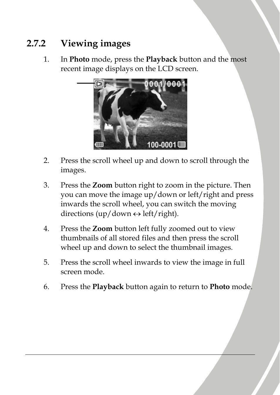 Viewing images, 2 viewing images | DXG Technology DXG-517V HD User Manual | Page 33 / 84