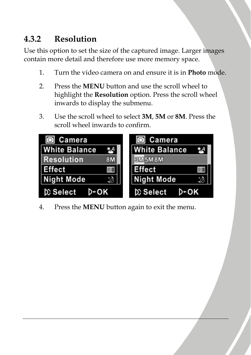 Resolution, 2 resolution | DXG Technology DXG-517V HD User Manual | Page 59 / 84