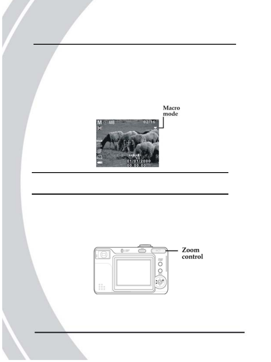 4 macro, 5 zoom | DXG Technology DXG-608 User Manual | Page 33 / 69