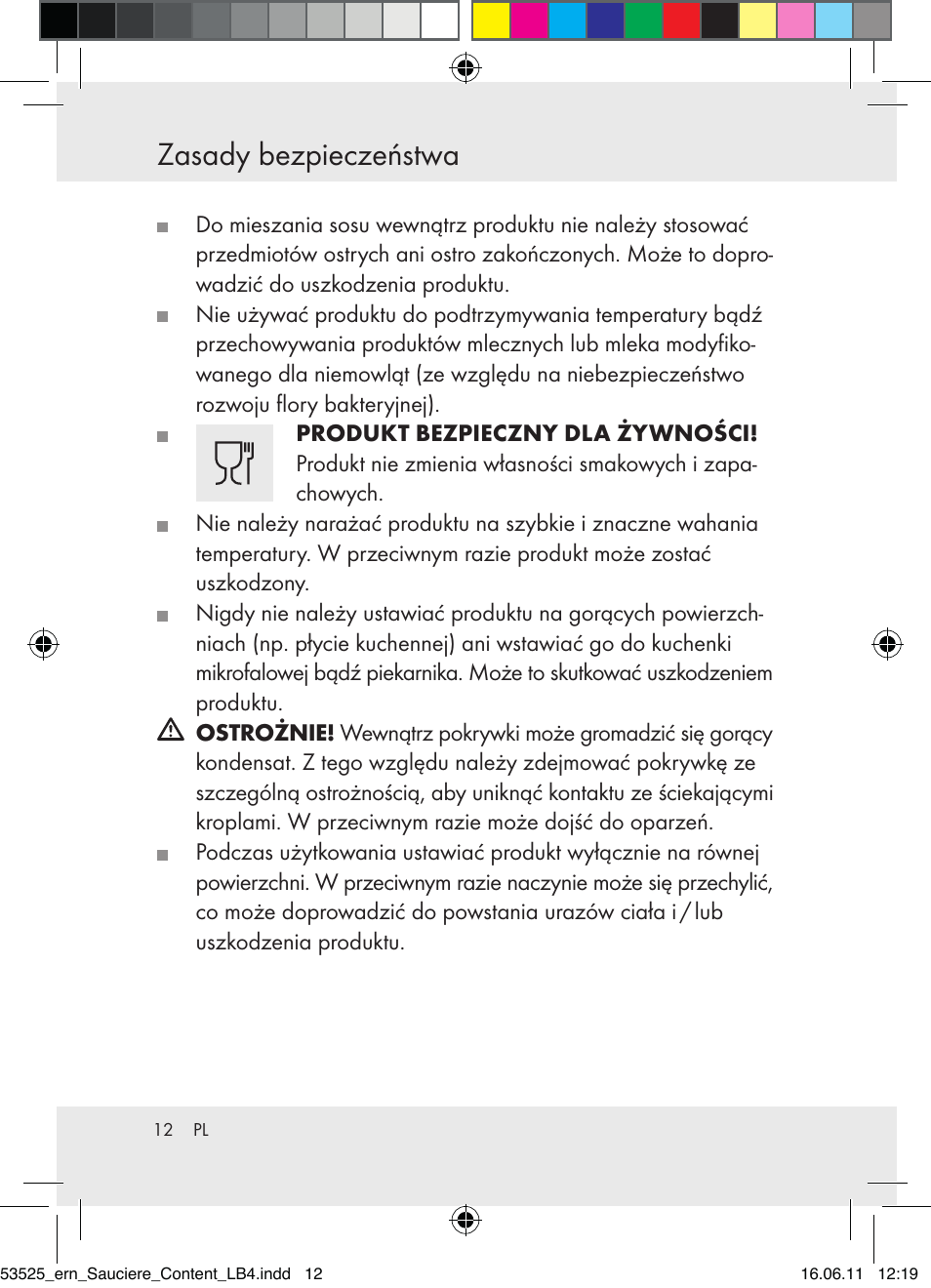 Zasady bezpieczeństwa | Ernesto Z31029 User Manual | Page 10 / 44