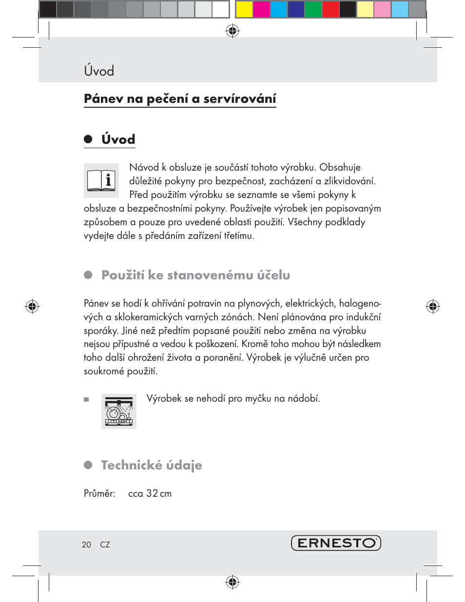 Úvod | Ernesto Z29484 User Manual | Page 20 / 33