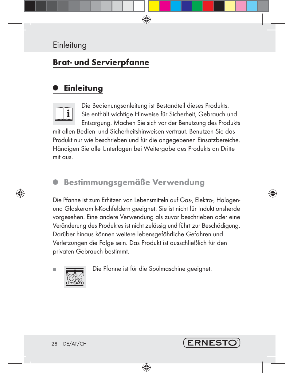 Einleitung | Ernesto Z29484 User Manual | Page 28 / 33