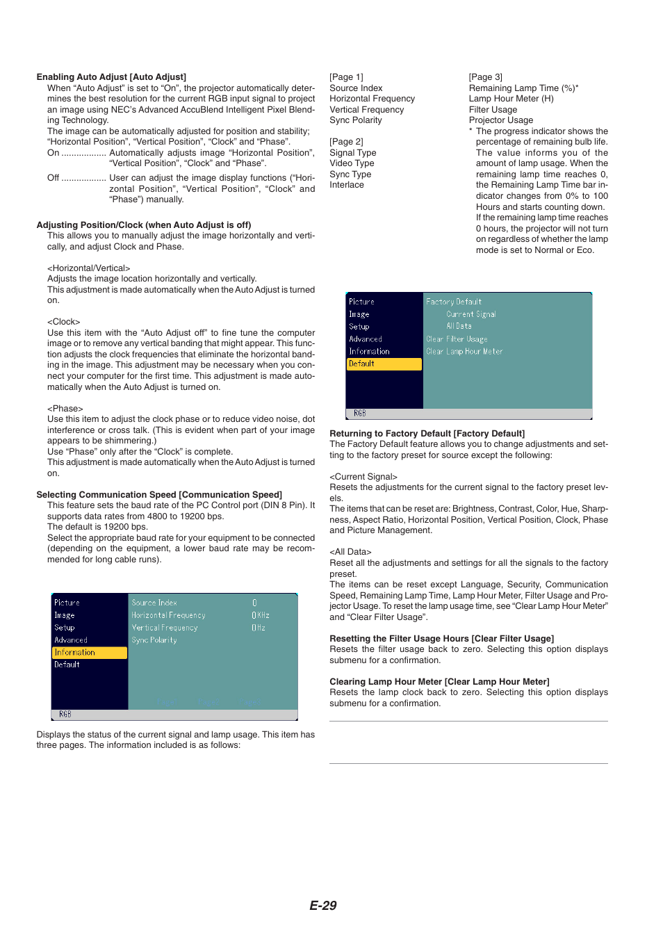 E-29 | Dukane 8767 User Manual | Page 29 / 40