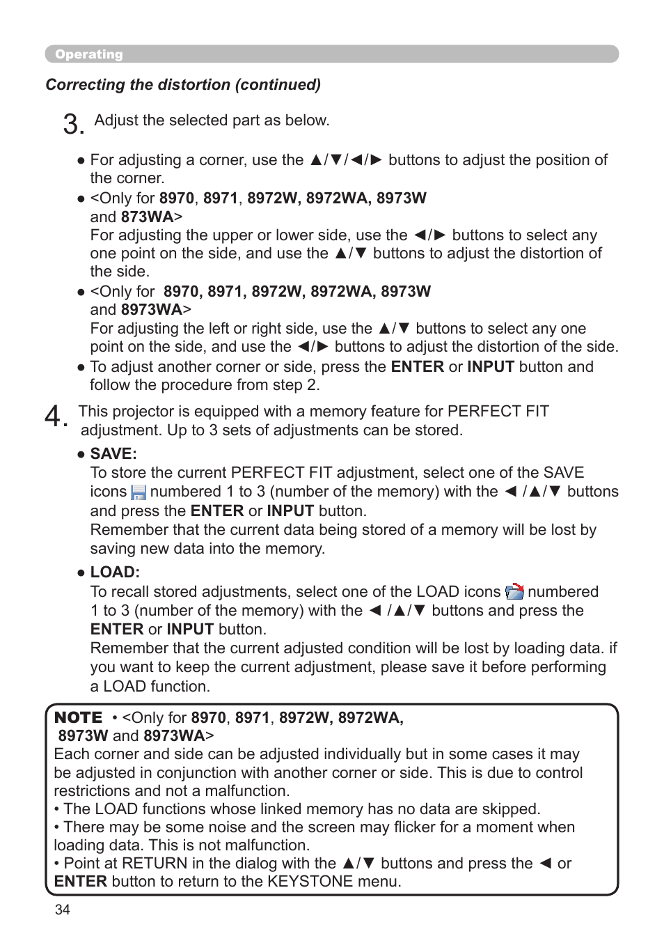 Dukane Projector 976SX User Manual | Page 34 / 128