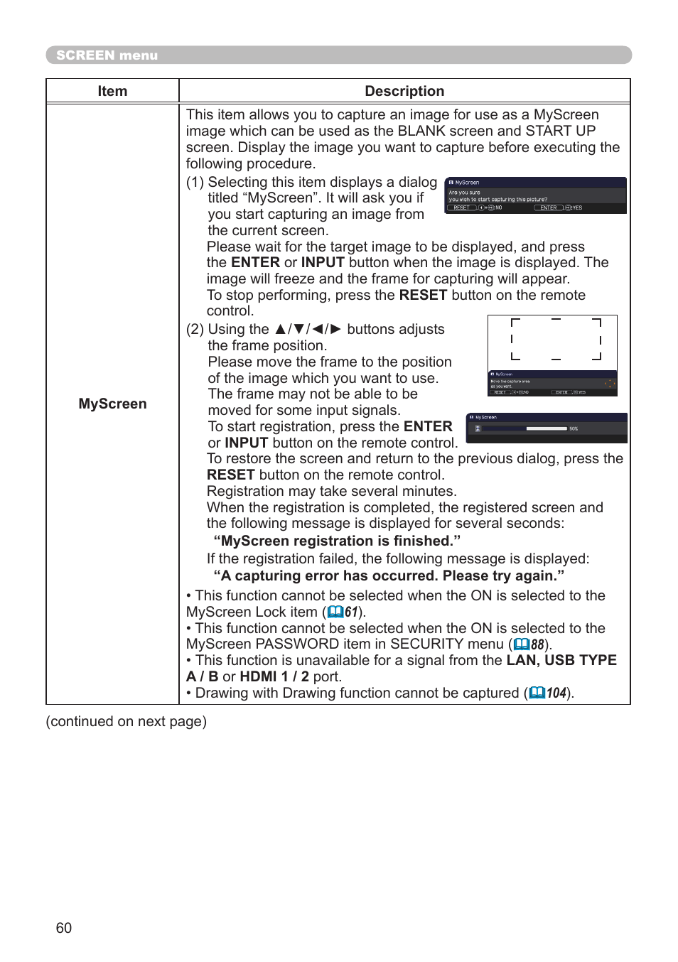 Dukane Projector 976SX User Manual | Page 60 / 128
