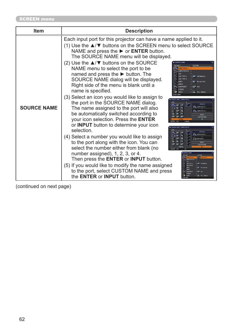 Dukane Projector 976SX User Manual | Page 62 / 128