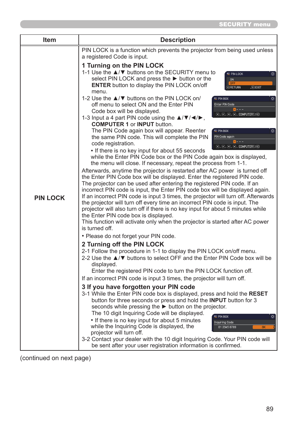 Dukane Projector 976SX User Manual | Page 89 / 128